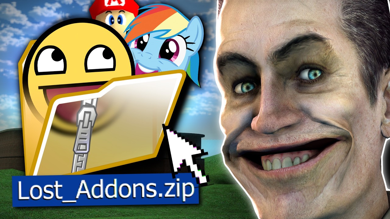 Изучение архива GMOD размером 200 ГБ