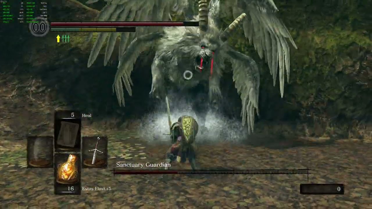 DSR Defeating Manus, Kalameet, Artorias and Sanctuary Guardian