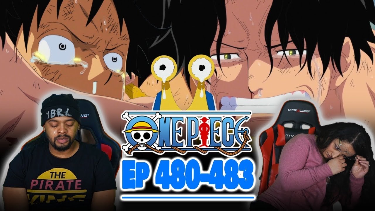 Heart Break For Ace 😭😭😭 One Piece Reaction Episode 480 481 482 483 |  Op Reaction
