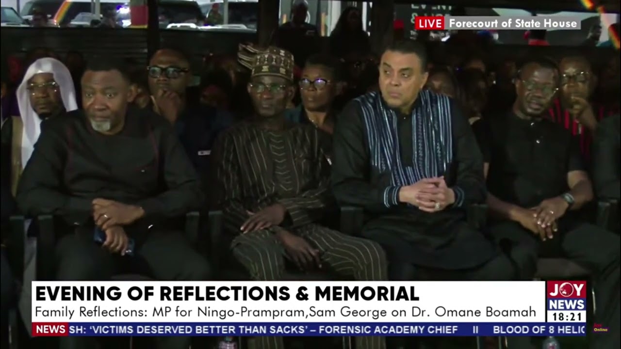 Who will call me now to ask about my kids’ academic performance… ah, Kofi - Sam George.