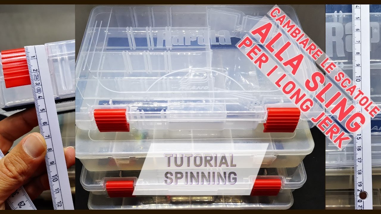Borsa Sling bag rapala spinning - sostituzione scatole per artificiali longjerk - clipangler