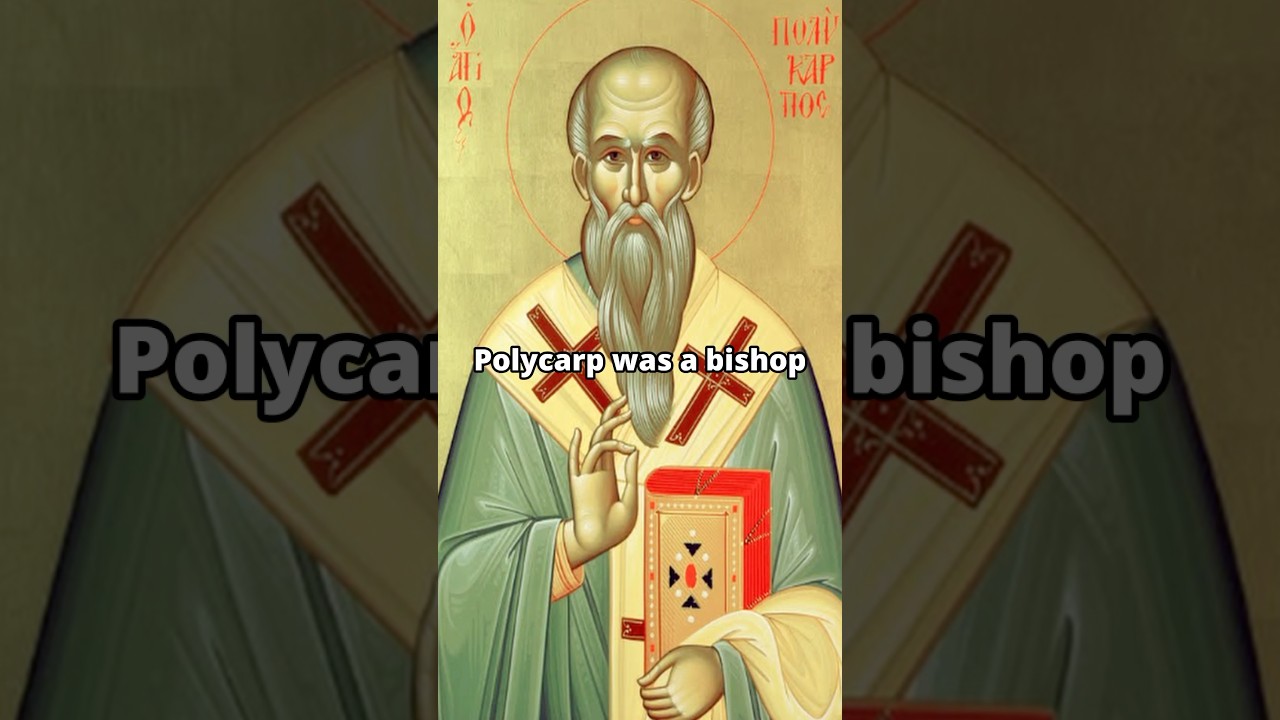 Who was Polycarp of Smyrna? #churchfathers #churchhistory #polycarp
