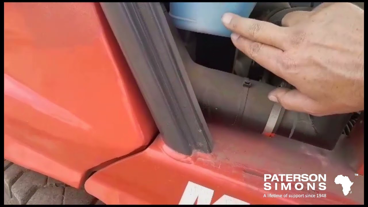 Chariot élévateur Manitou Contrôle pré-opérationnel partie 4  | Chariot élévateur pré-contrôle