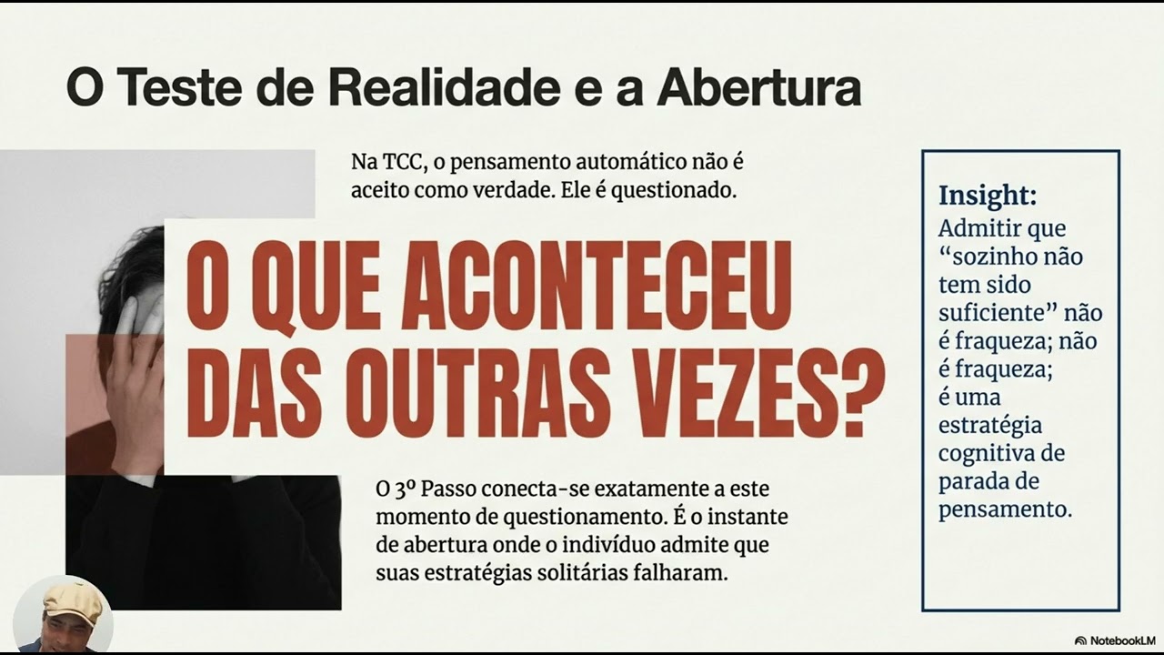 O Terceiro Passo e a TCC: Por Que Decidir Muda Tudo