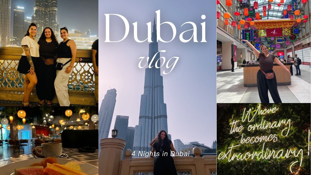 Dubai Vlog 2023: Shop at Dubai Malls, Exploring Dubai City & Trying the BEST McDonald's