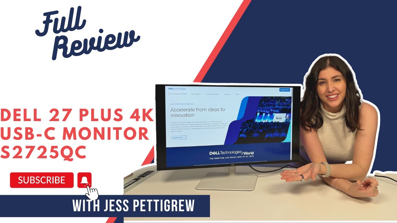Full Review of the Dell 27 Plus 4K USB-C Monitor - S2725QC