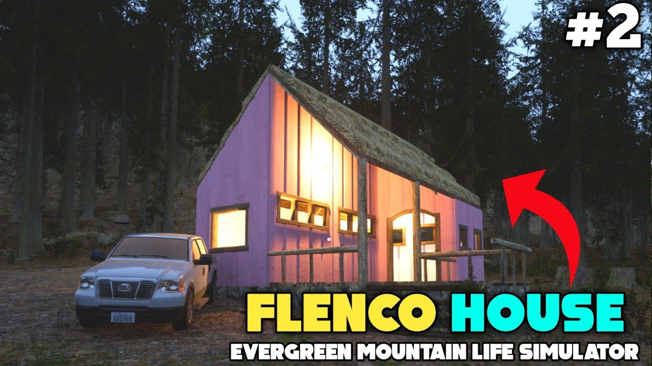 My First Small House in Evergreen - Mountain Life Simulator | 