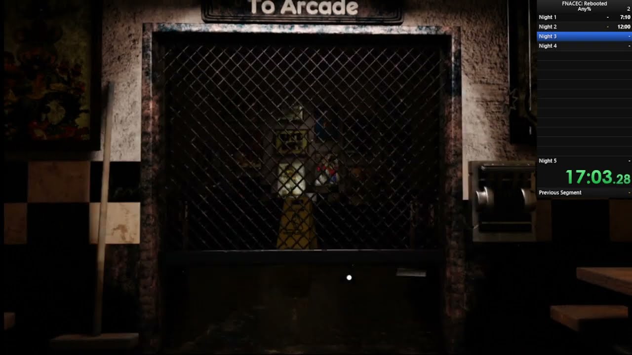 Five Nights At Chuck E. Cheese: Rebooted Speedrun (Any%)