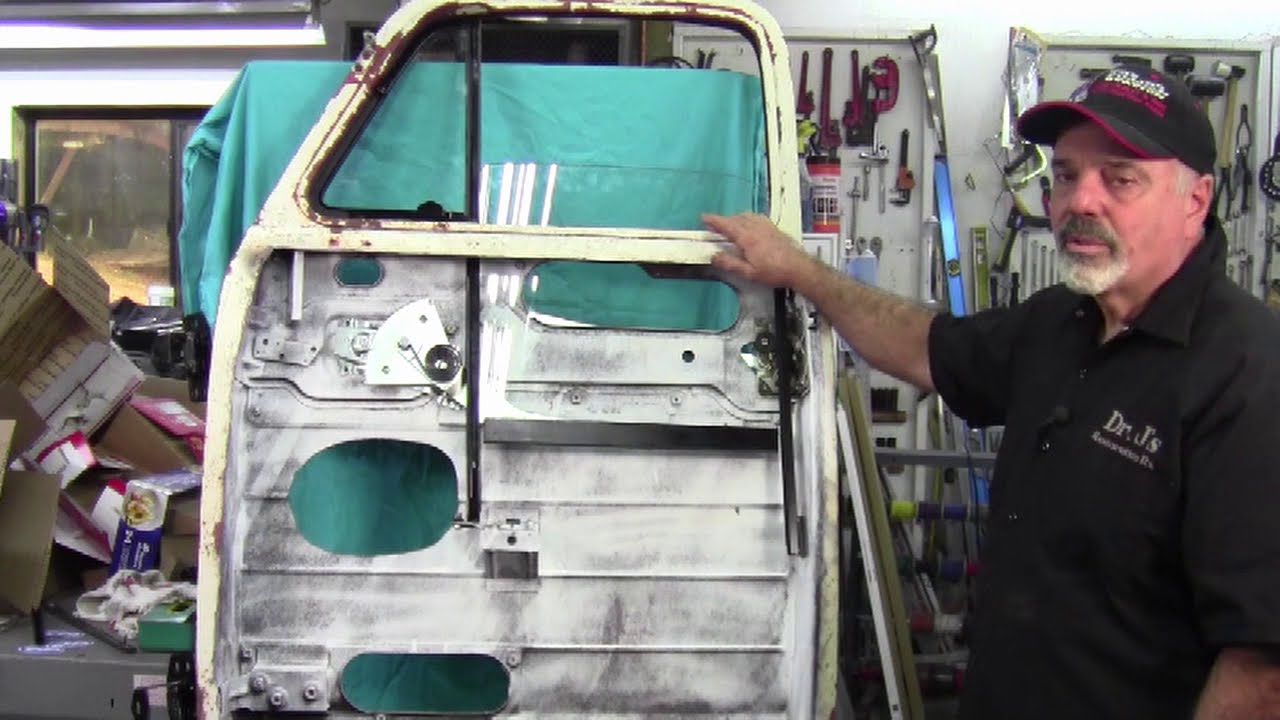 1952 Chevy pickup doors- cutaway view! Ep-2