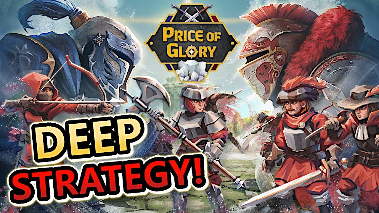 A NEW DEEPLY Strategic Mobile Game Where You Play Tournaments to WIN REAL MONEY! | Price Of Glory