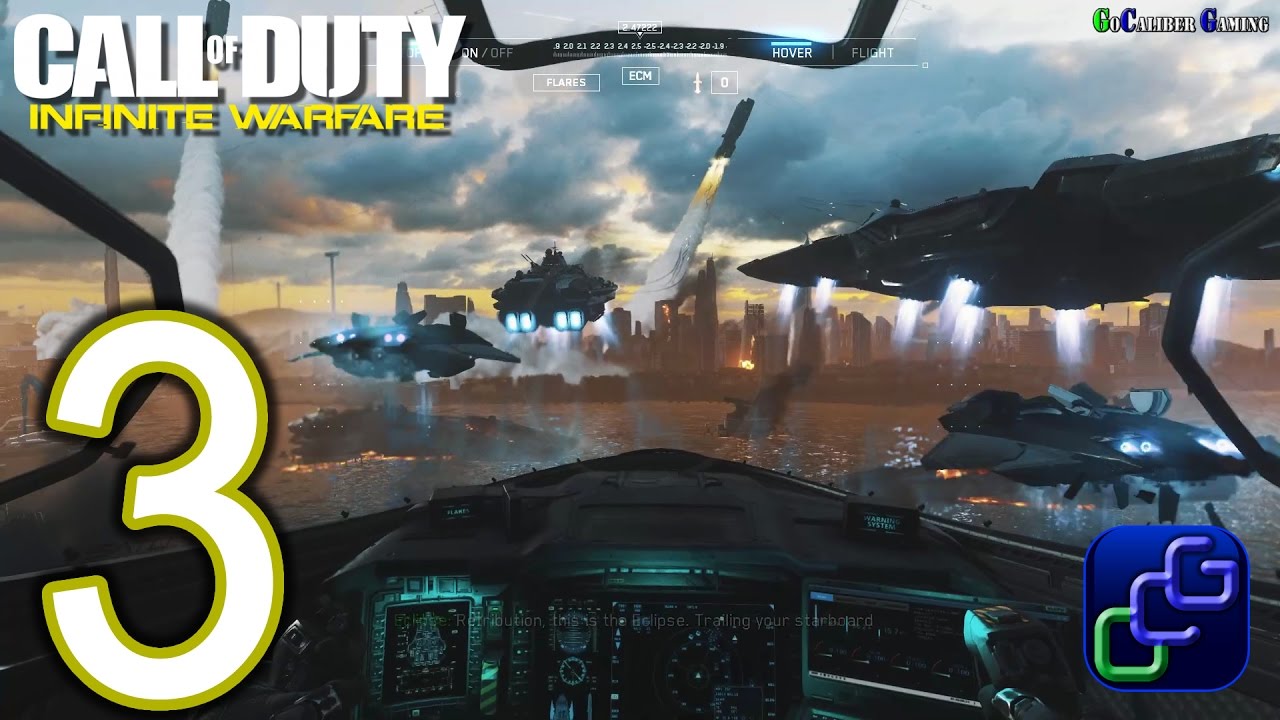 CALL OF DUTY Infinite Warfare Walkthrough - Part 3 - Campaign: Black Sky: Take to the Sky