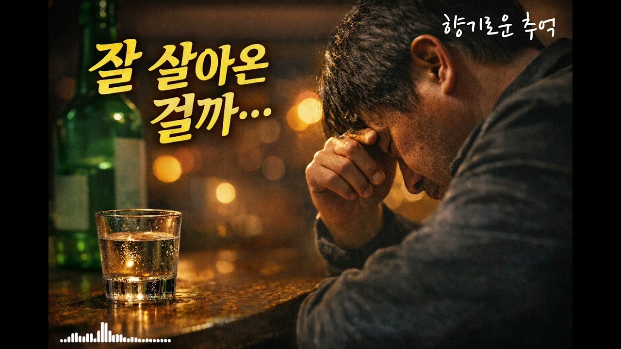 중년의 넋두리 – 🍹술 한잔에 털어놓는 인생 고백 (공감주의)