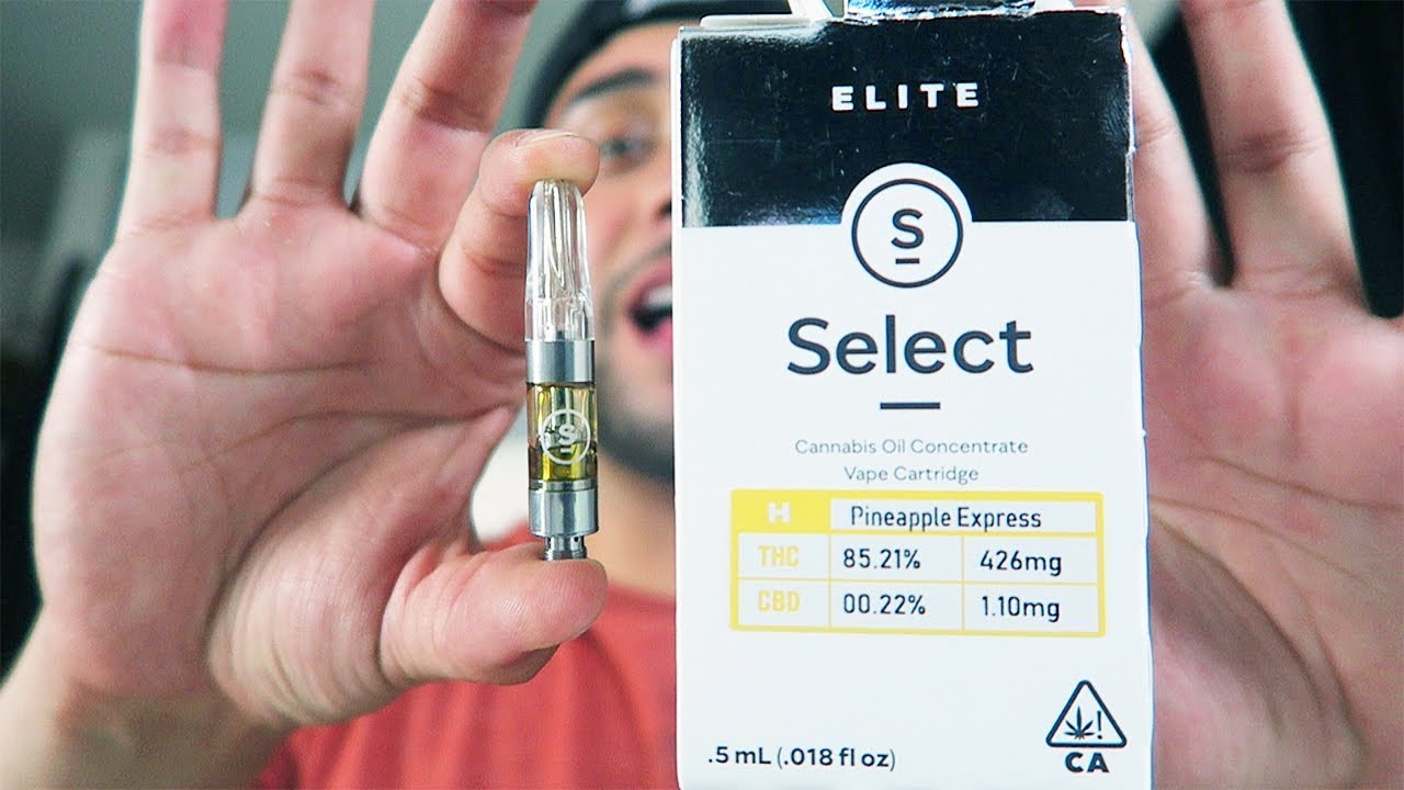 PINEAPPLE EXPRESS SELECT WAX CARTRIDGE REVIEW!