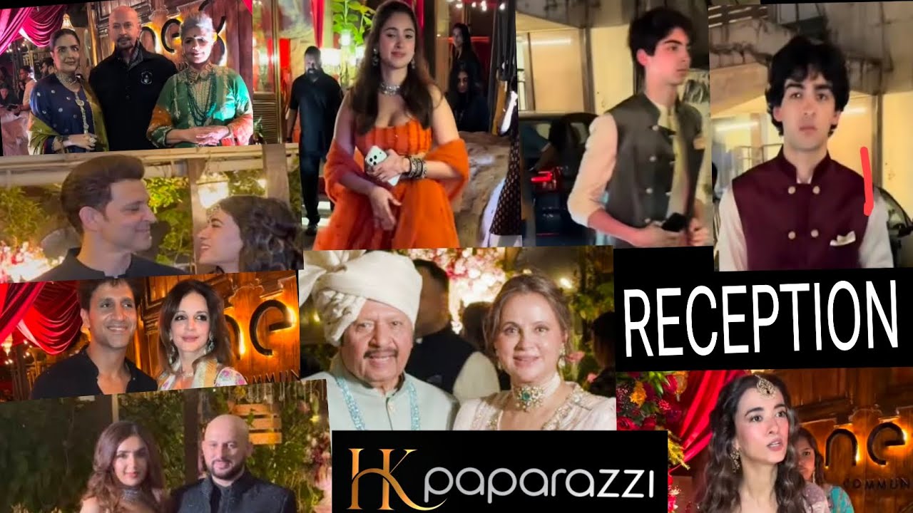 RECEPTION.#hrithikroshan #hk_paparazzi #reception 