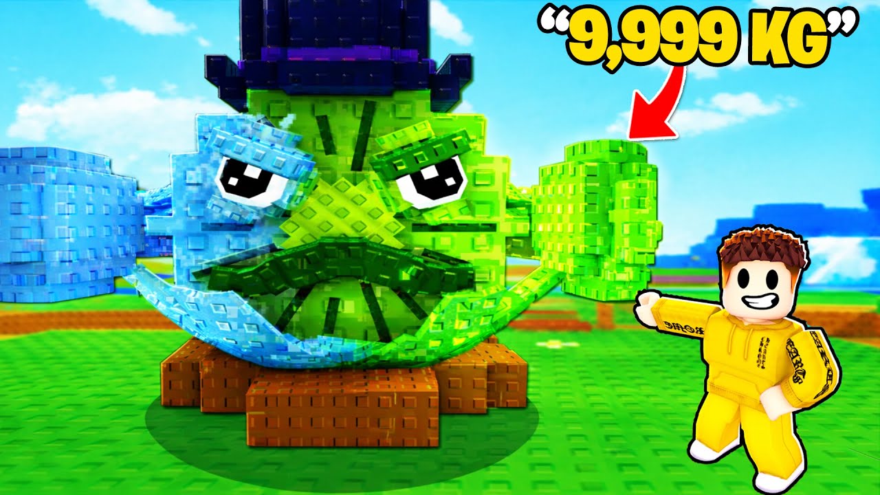 Ich VERSCHENKE MEINEN ZUSCHAUER NEON TITAN PFLANZEN 9,9999 KG in Plants vs Brainrots!