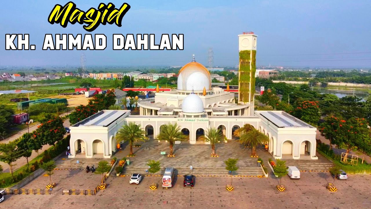 MASJID AHMAD DAHLAN BUNDER GRESIK DRONE FOOTAGE