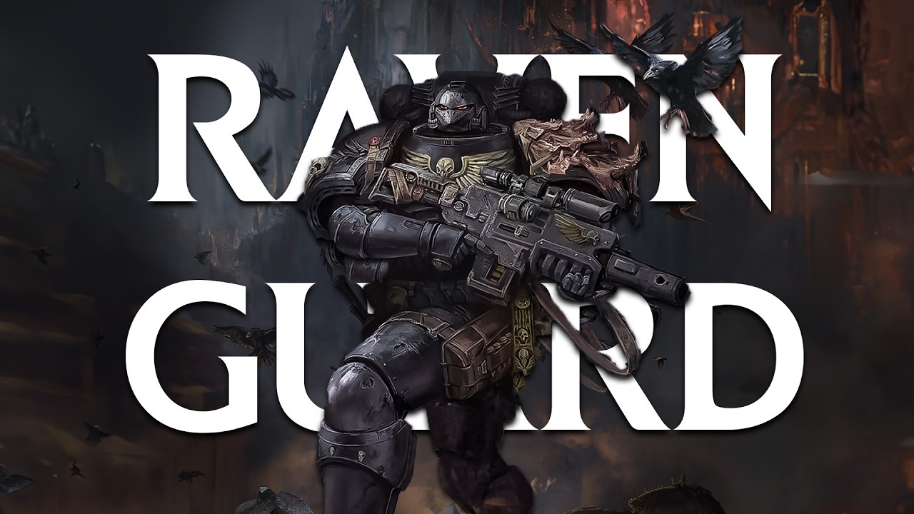 Devenir un Raven Guard – La discrétion comme doctrine, la mort comme verdict (Lore Warhammer 40K)