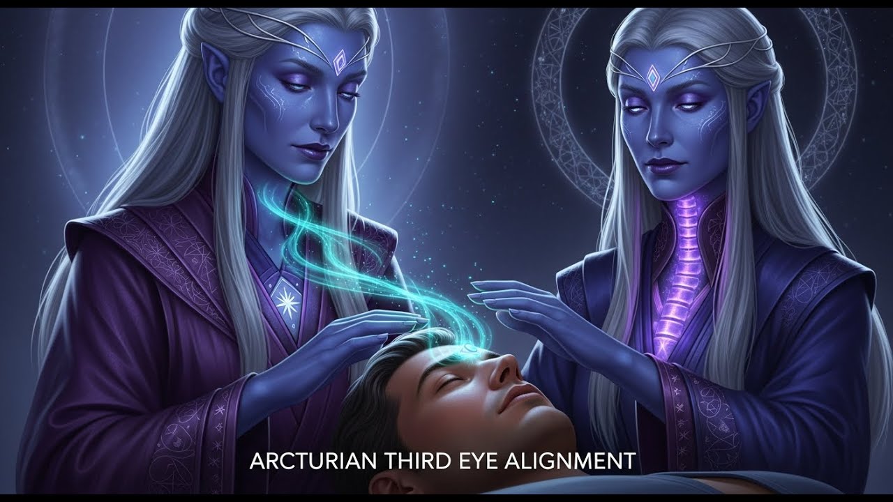 Arcturian Med Bed Activation 🛏 528Hz Galactic Healing Session for Body, Mind & Spirit Renewal