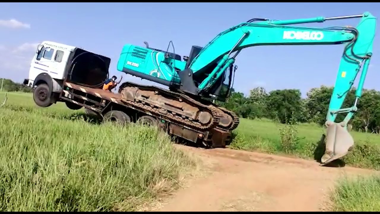 Loading process | Kobelco SK200 Mark 10 - Sri Lanka