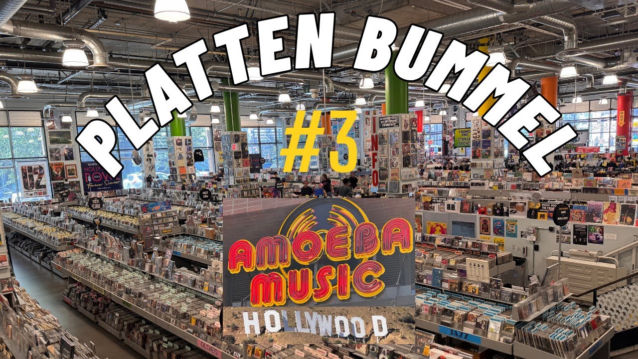 Amoeba Music Hollywood Platten-Bummel #gvc #vinylcommunity #amoeba #hollywood#losangeles#recordstore