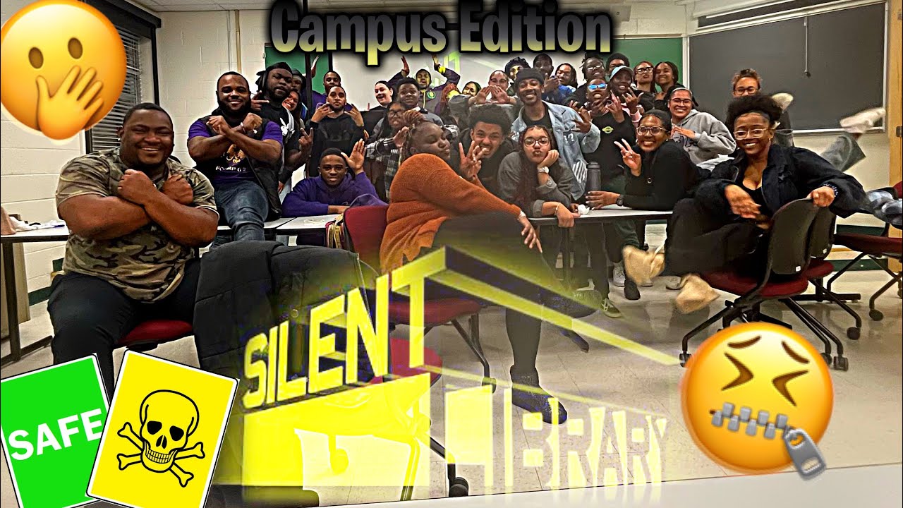 Silent Library: College GREEK Edition gets WILD🤣 *Hilarious*