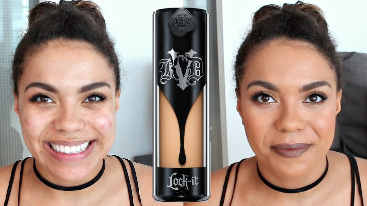 Kat Von D Lock It Foundation Review: Oily Skin Diaries | samantha jane