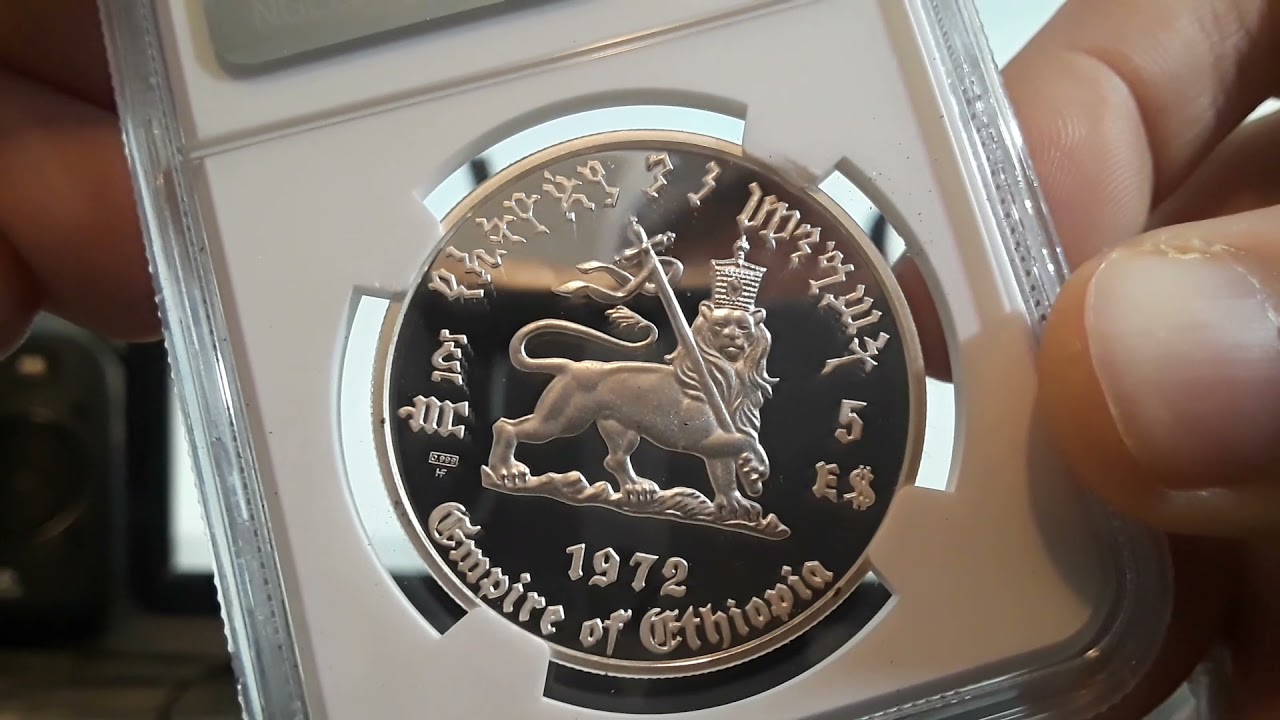 1972 Ethiopia 5 Dollars