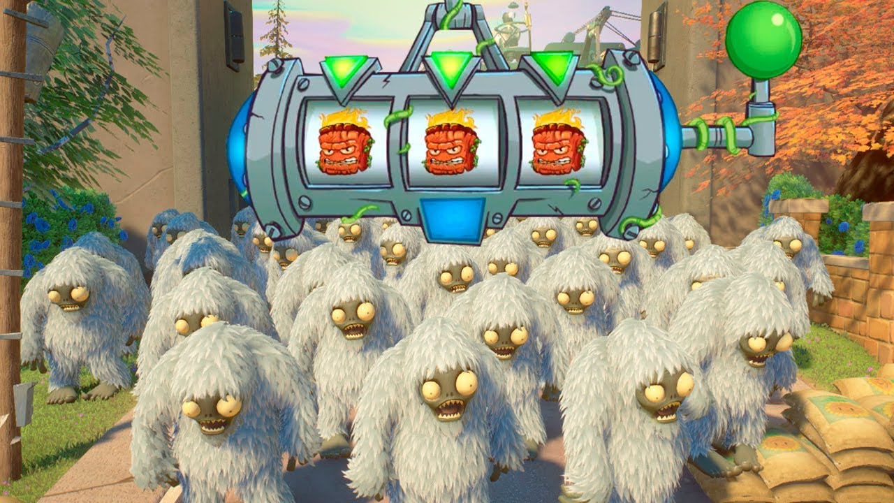 3 GIGA PLANTORCHAS VS 999 YETIS | Plants Vs Zombies: Garden Warfare 2