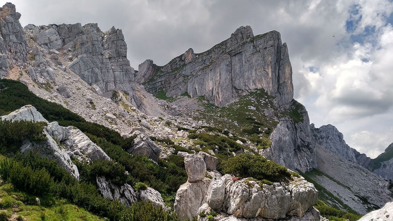 Rofanspitze (2259m) - von der Erfurter zur Bayreuther Hütte