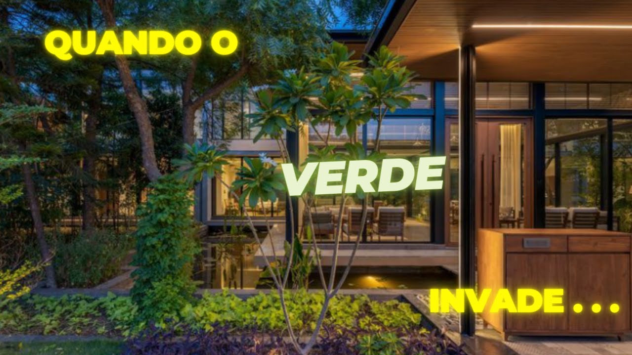 Casas que se Misturam com o Jardim: A combina&ccedil;&atilde;o Perfeita para uma Vida mais Saud&aacute;vel e Sustent&aacute;vel