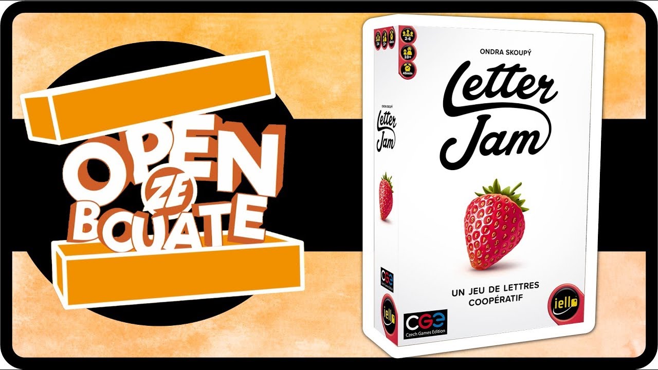 Letter Jam - Open Ze Bouate