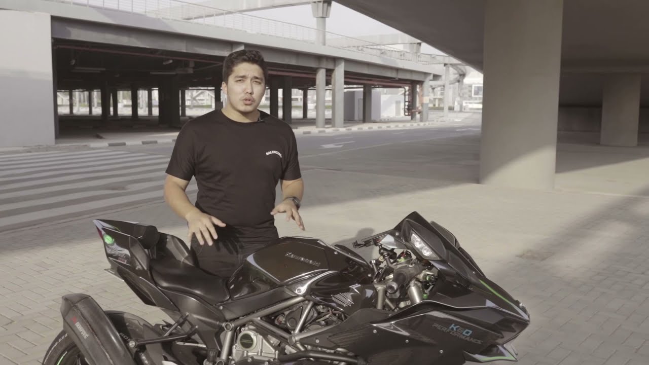 KAWASAKI NINJA H2 OBZORI ( DUNYODAGI ENG TEZ MOTOTSIKL DESAK HAM BO'LADI )