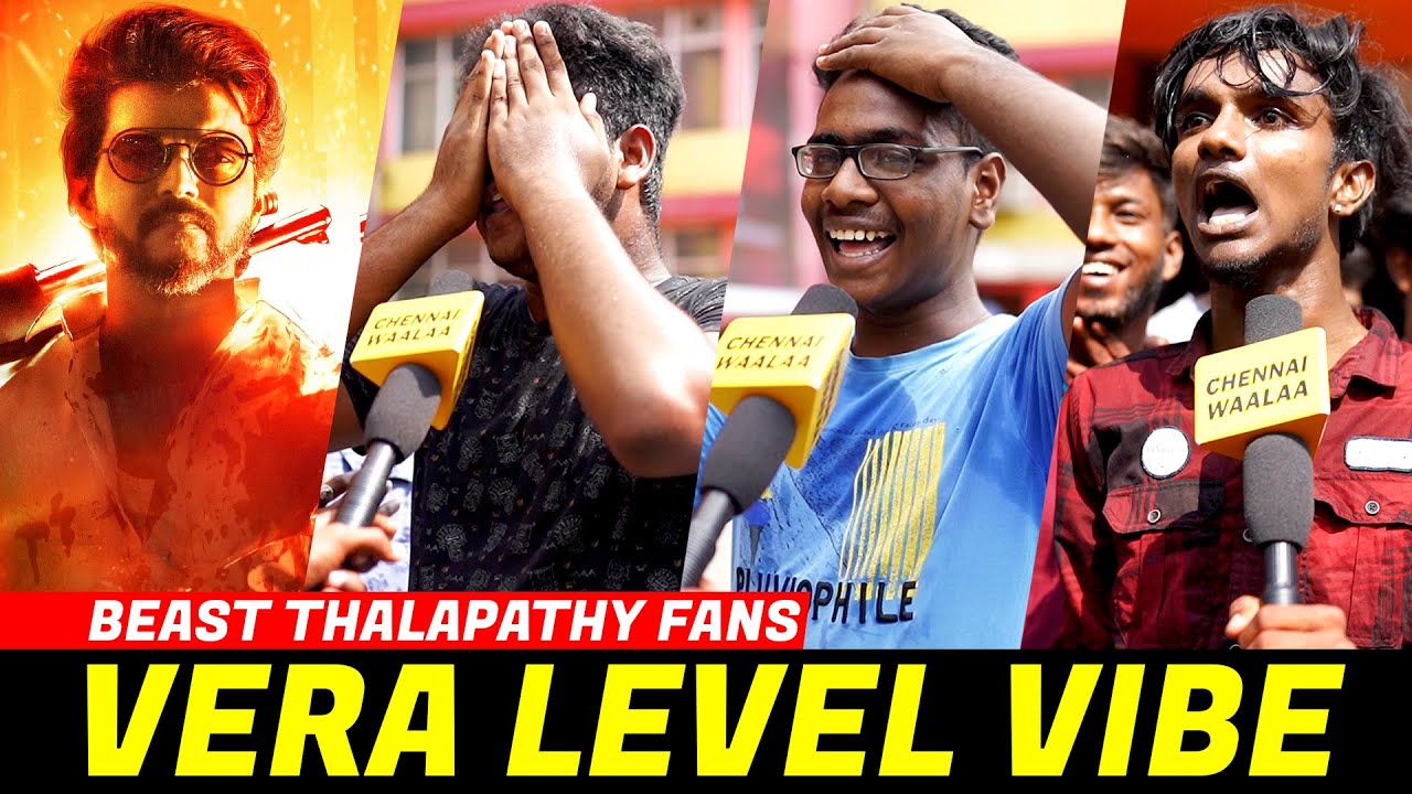 Beast Movie Flop AHH?!? | Thalapathy Fans Vera Level Vibe Review | Thalapathy Vijay, Nelson | CW!