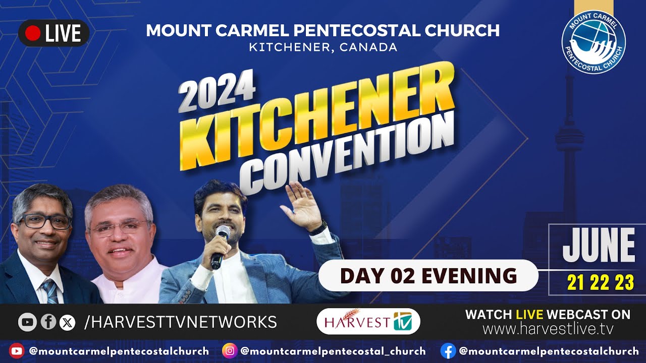 2024 Kitchener Convention | June 22, 2024 | Day 2 - Evening | Dr. Blesson Memana | Pr. Raju Methra