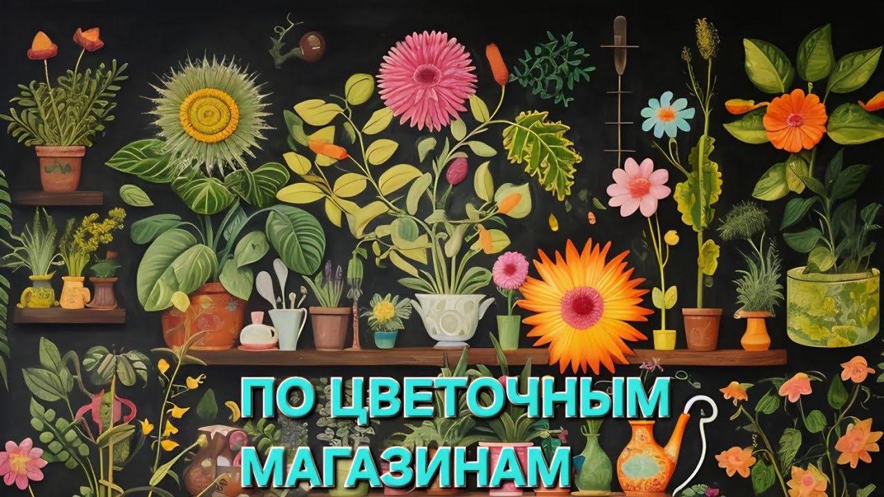 🍀По цветочным магазинам, обзор комнатных растений🍀