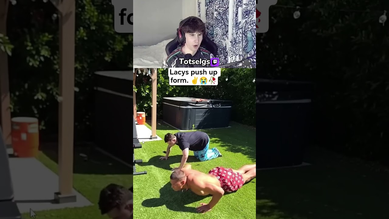 #reacting #twitch #totse #funny #pushup #lacy #marlon #english #viralshorts #fyp