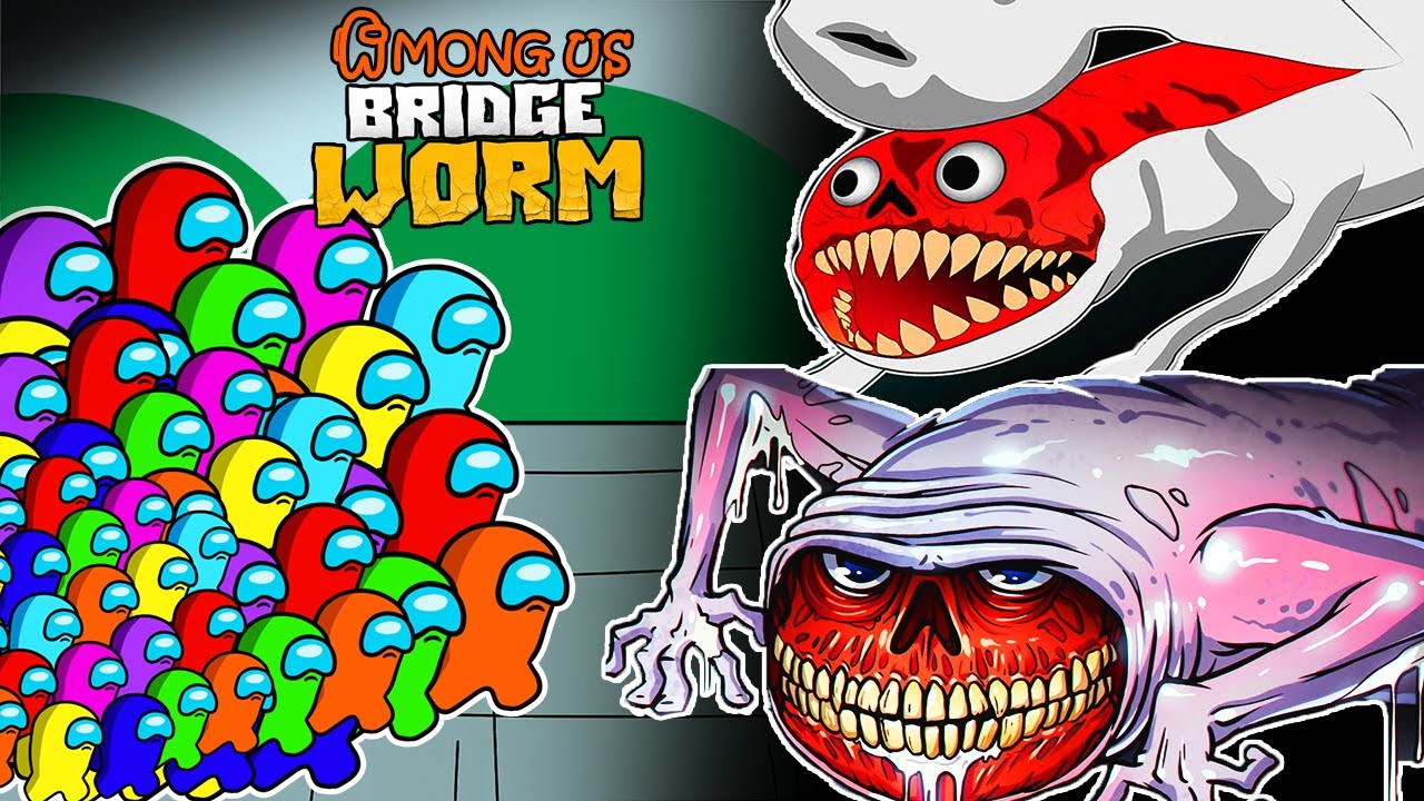 어몽어스 | TOP Among Us Vs Bridge Worms Chapter 6 | Among Us 2D Animation