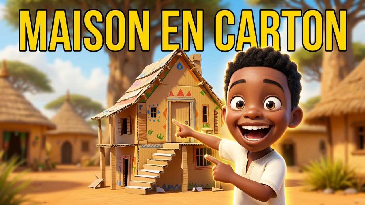 Il était un petit homme  | Découvre la maison en carton la plus drôle ! Chanson pour Enfants 🎶