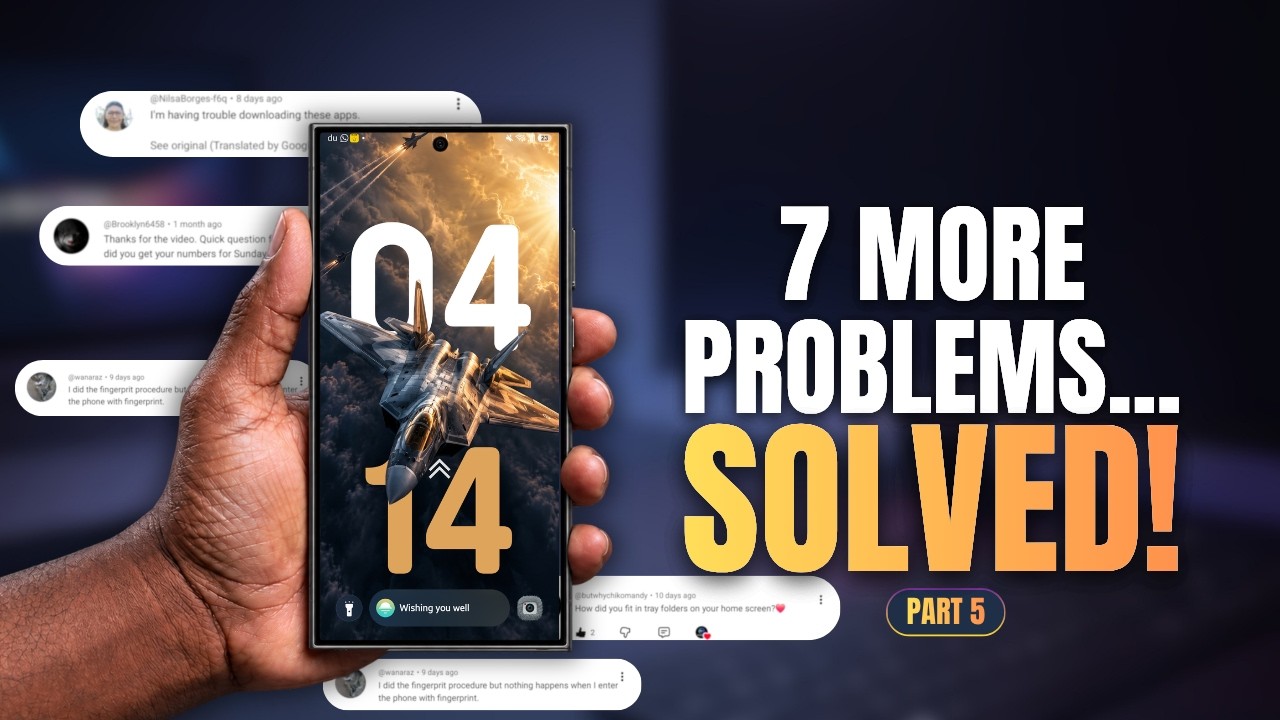 7 MORE Real Samsung Problems Subscribers Asked Me to Solve! (#LetsBuildIt Part 5)| Doitright_tech