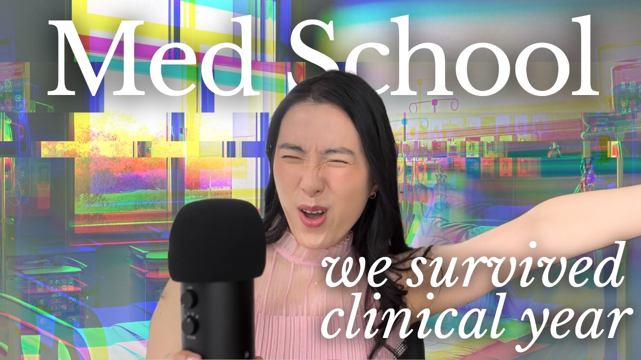 We survived clinical year of medical school. Yay.