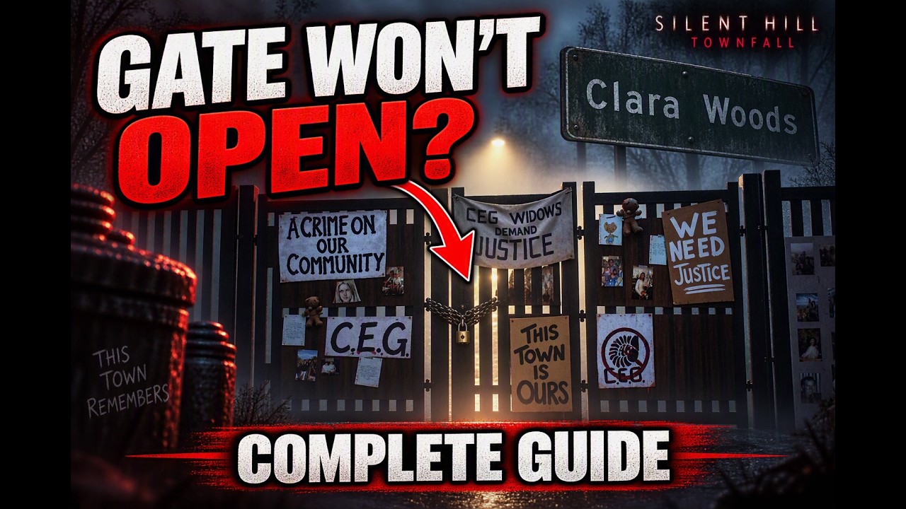 How to Open the Atlas Gate in Clara Woods Complete Guide | Silent Hill Townfall