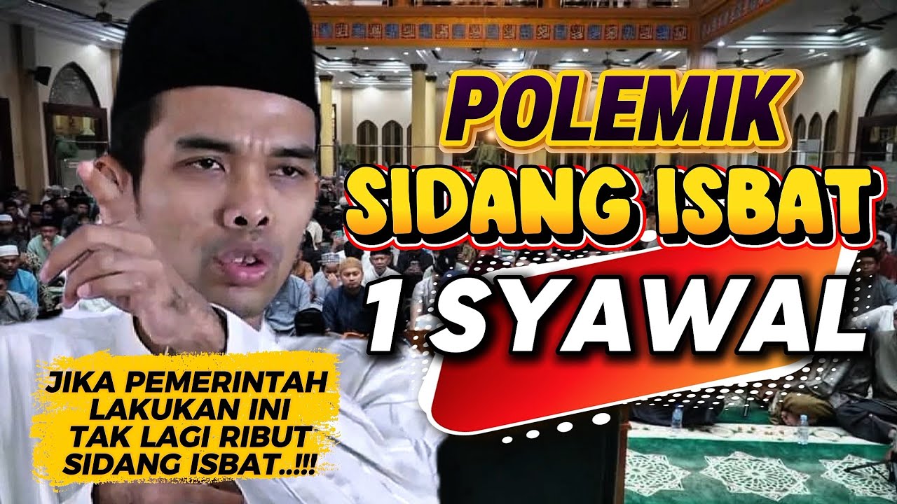 POLEMIK SIDANG ISBAT - 1 SYAWAL || FULL TANYA JAWAB UAS 