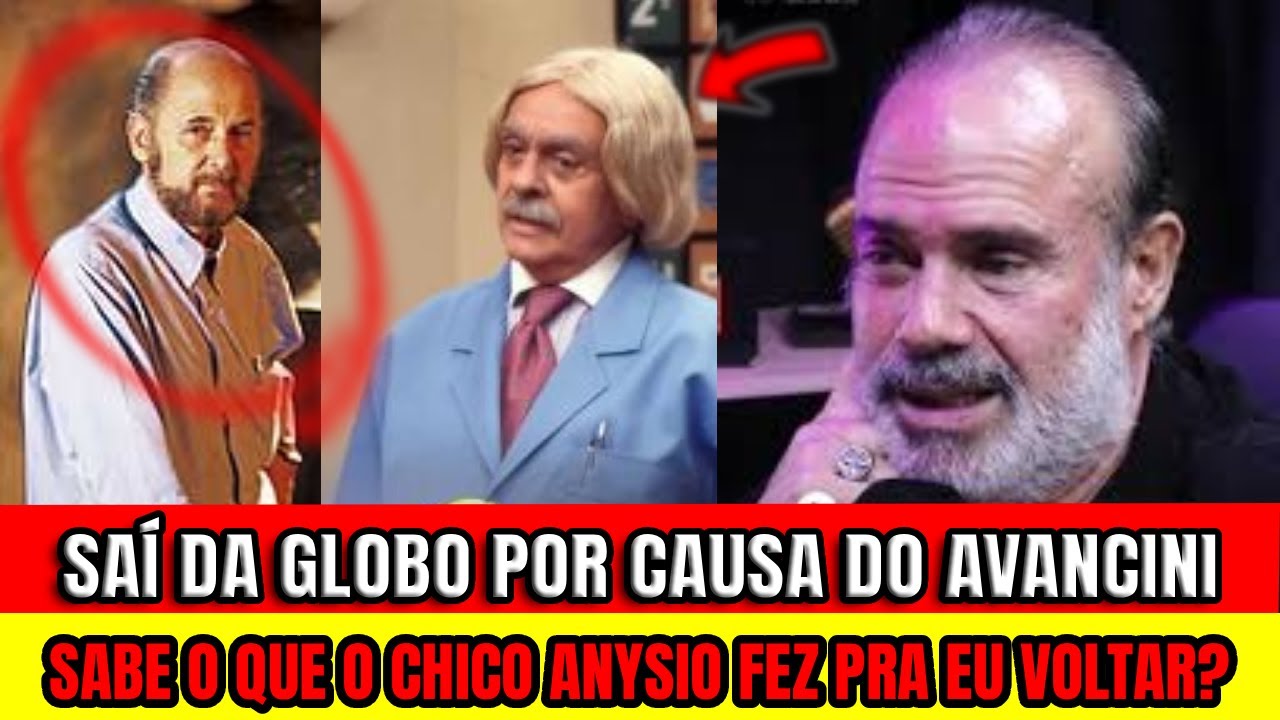 Chico Anysio foi o MEU QUERIDO! Olha o que ele FEZ POR MIM! André Mattos Seu Fininho