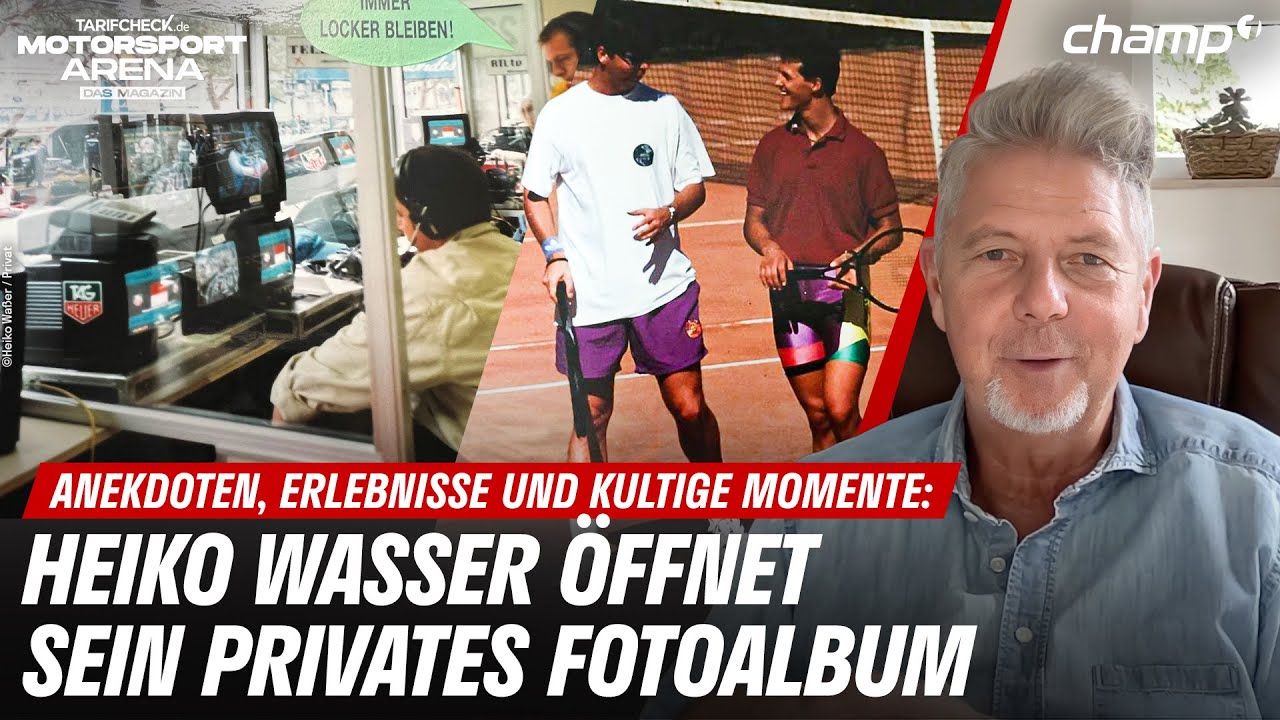 Anekdoten, Erlebnisse & kultige Momente: F1-Kommentator Heiko Wasser öffnet sein privates Fotoalbum