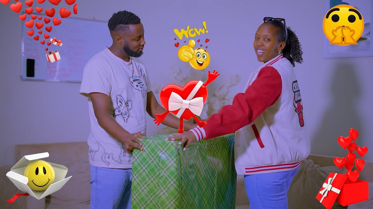 Wooow! GIFT ihenze y'umwaka ||aratunguwe yenda kurira||mbega ibyishimo