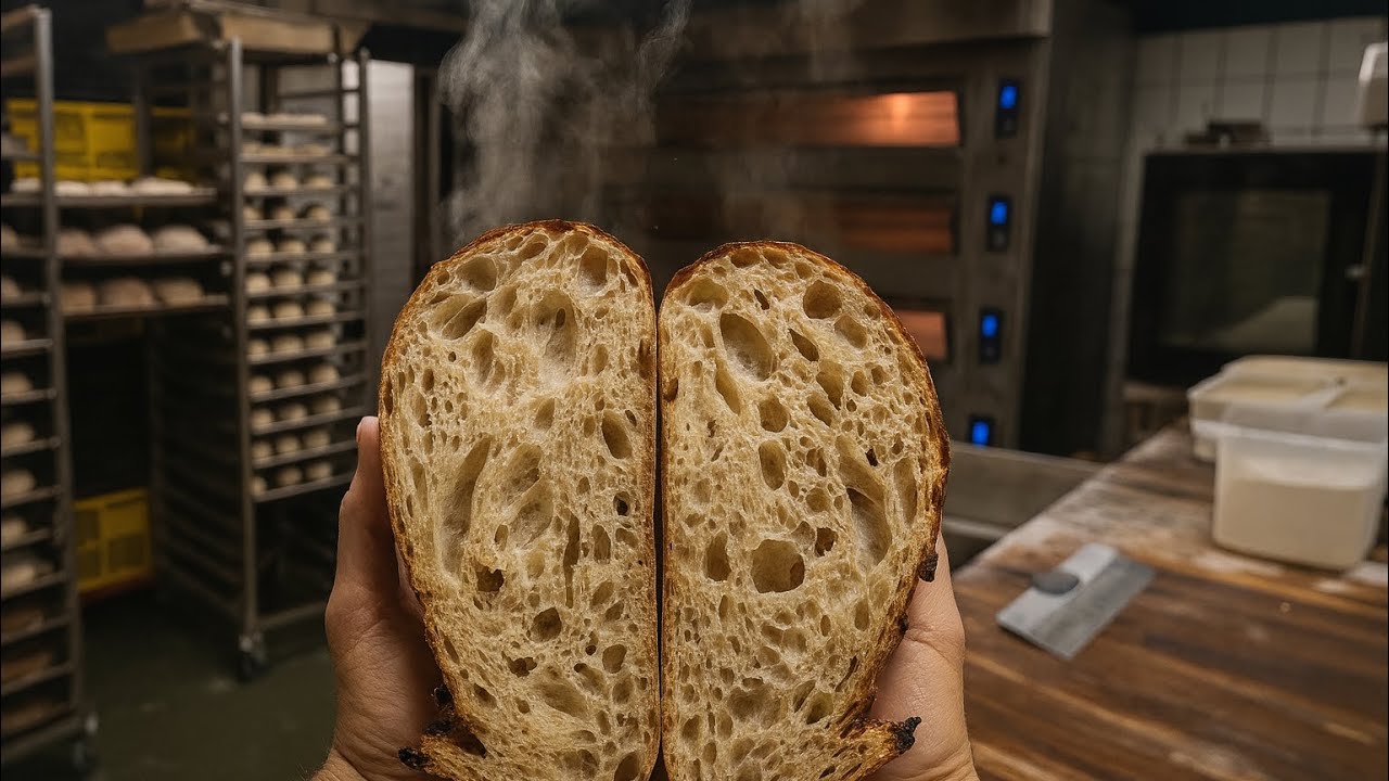 POV: Baker Starts 3am Alone |  Sourdough Scoring 