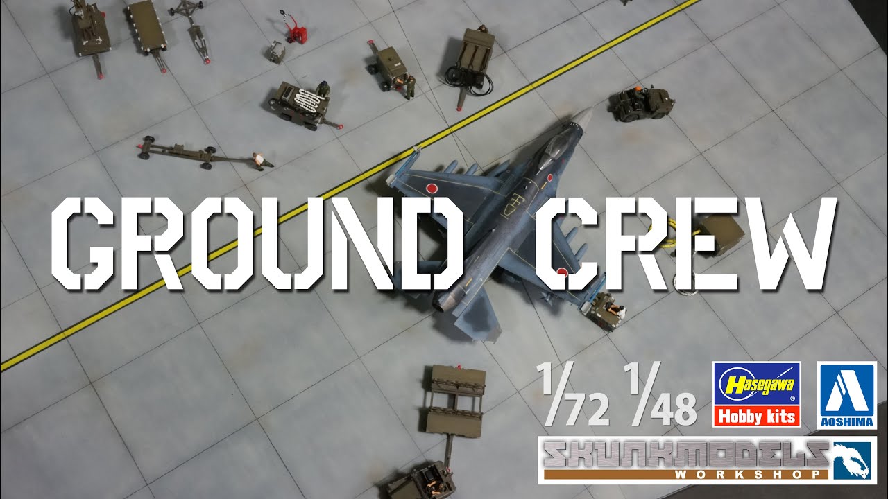 ground crew build 1/48, 1/72