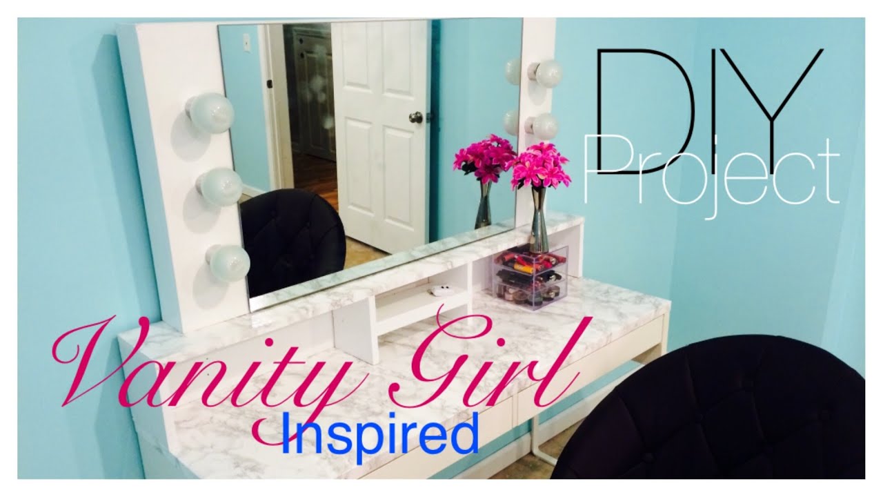 DIY| Vanity Mirror with Lights part 1