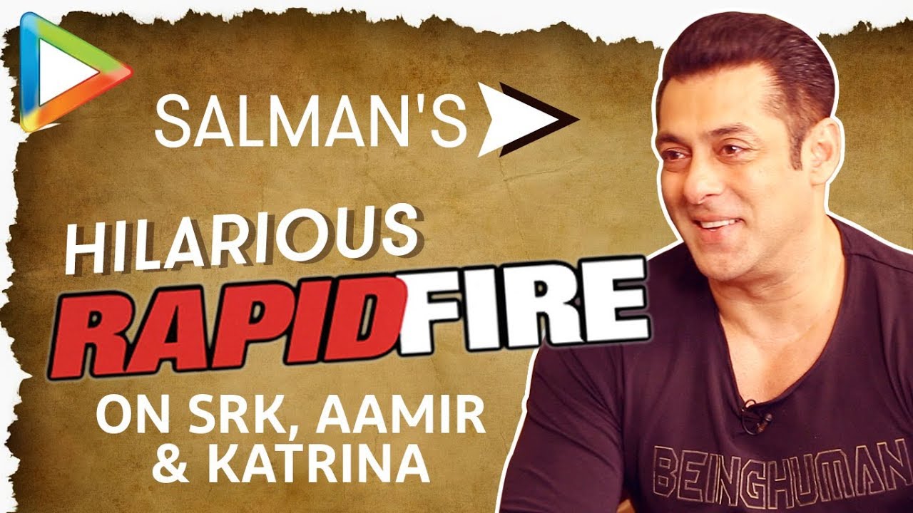 Salman Khan's DHAMAKEDAR Rapid Fire On Shah Rukh Khan, Aamir Khan & Katrina Kaif | NOTEBOOK