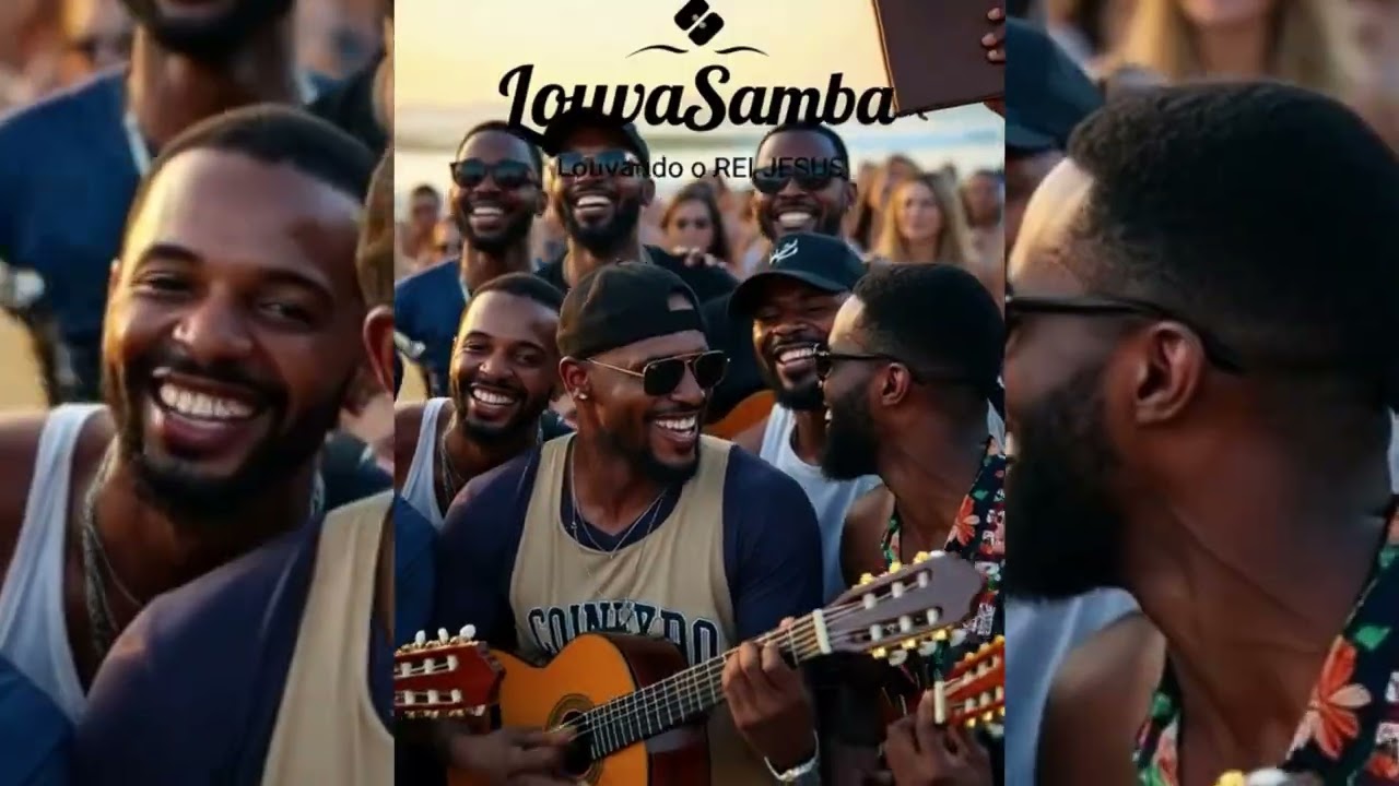 08 – 🎵 Eu voltei a ver | Letra Oficial – Louva Samba